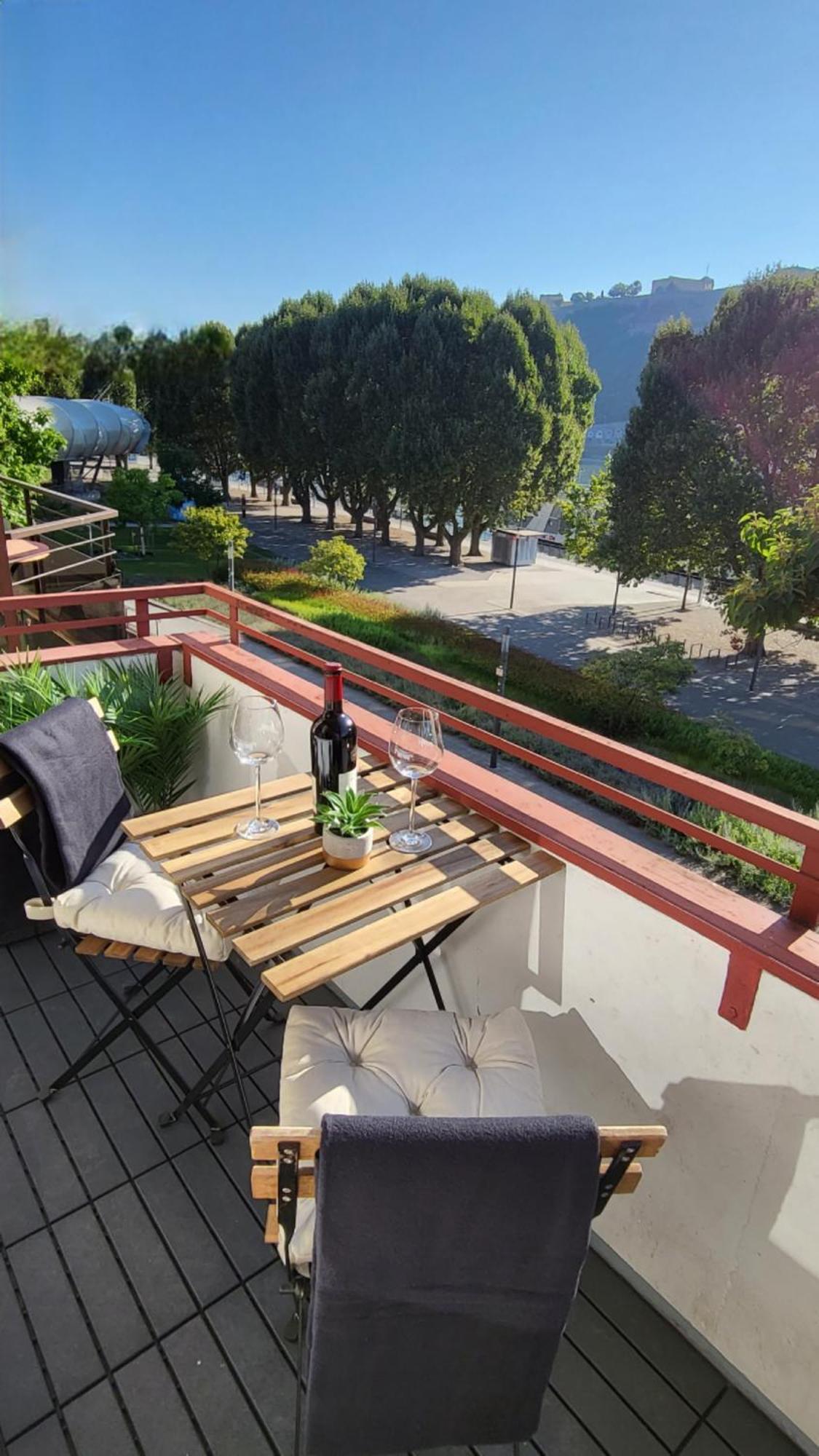 Apartment Mit Balkon Am Rhein Кобленц Экстерьер фото